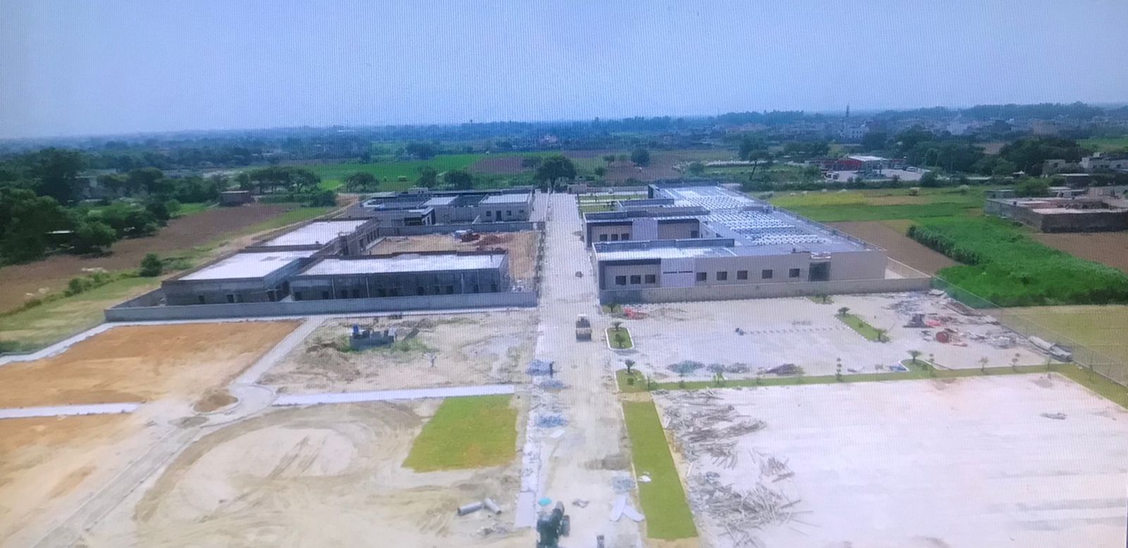 Construction Sports Complex and Landscaping Air University Kharian Campus